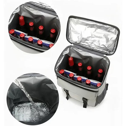 25L Insulated Cooler Backpack Leakproof Portable Lunch Bag