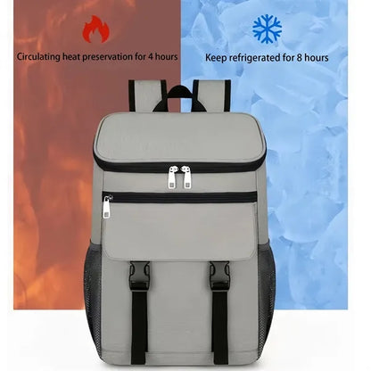 25L Insulated Cooler Backpack Leakproof Portable Lunch Bag