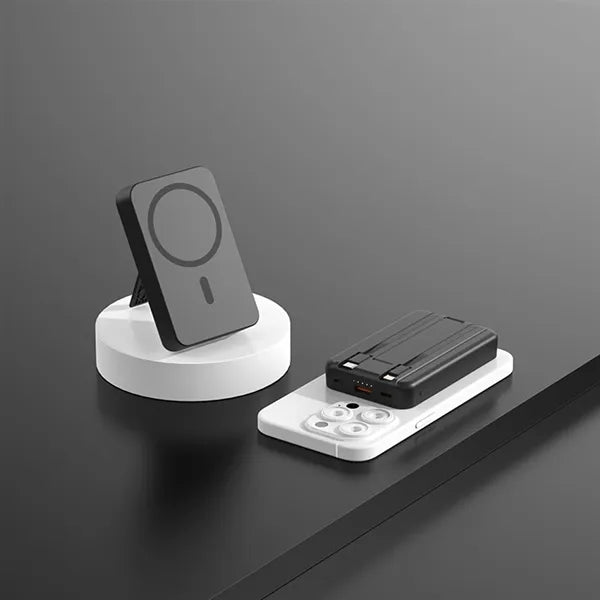 10000mAh Magnetic Wireless Power Bank Portable Stand