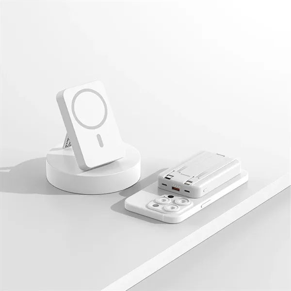 10000mAh Magnetic Wireless Power Bank Portable Stand