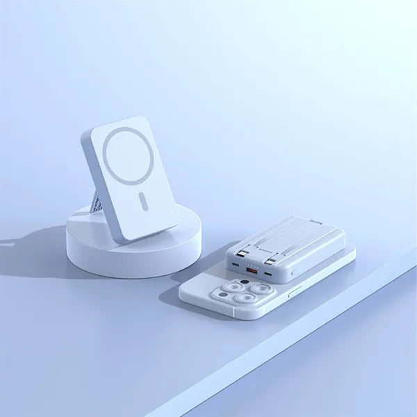 10000mAh Magnetic Wireless Power Bank Portable Stand