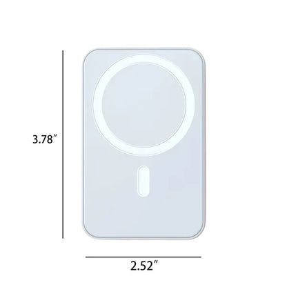 5000mAh Magnetic Wireless Power Bank Portable Phone Charger