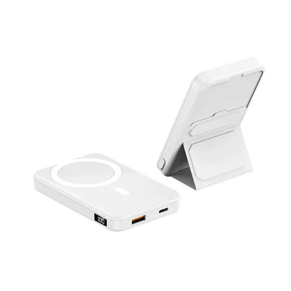 10000mAh Magnetic Wireless Power Bank Stand Charging