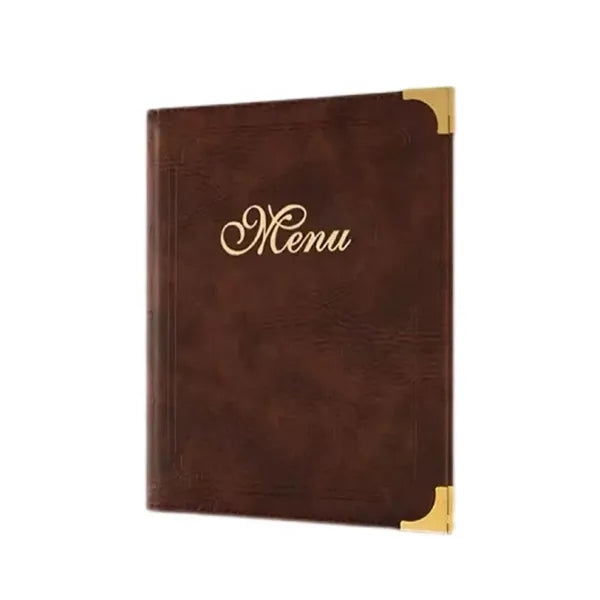 Soft Faux Leather Custom Menu Cover