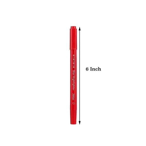 Colored Dual-tip Curve Pen Set