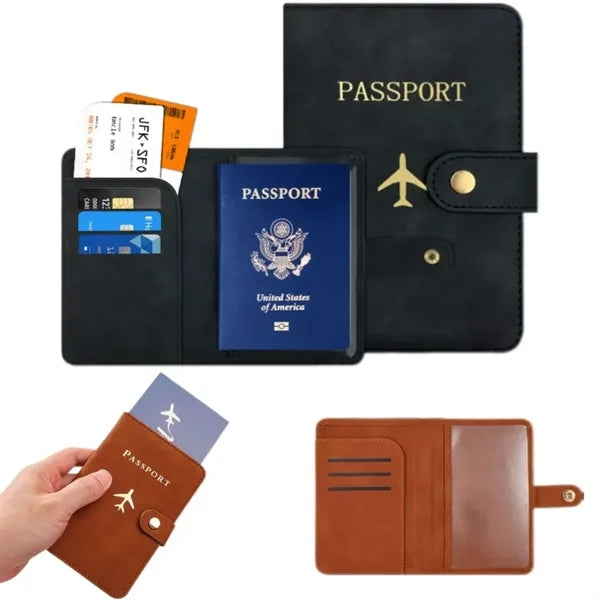 Rfid-Blocking Passport Wallet