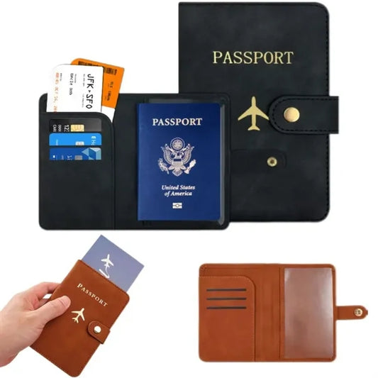 Rfid-Blocking Passport Wallet
