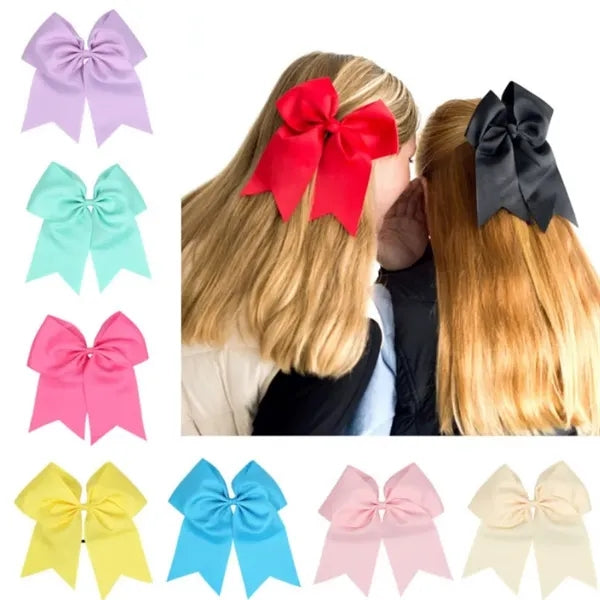 Large Handmade Bowknot Elastic Hair Tie Bands