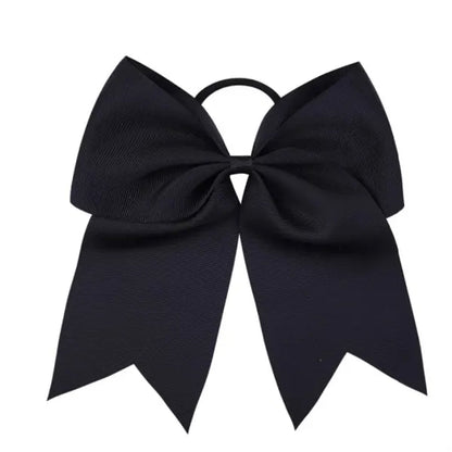 Large Handmade Bowknot Elastic Hair Tie Bands