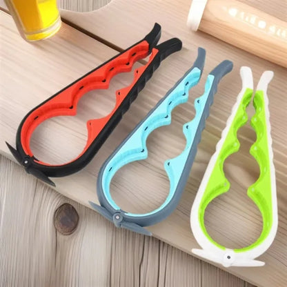 Multifunctional Jar and Bottle Opener for Weak Hands