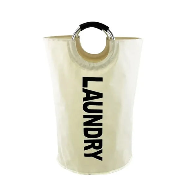 Laundry Hamper with Aluminum Handles Large Capacity