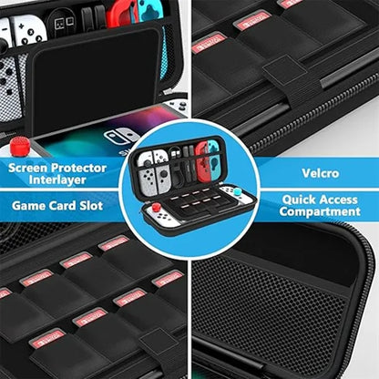 Black carry case for Switch
