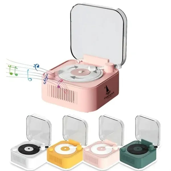 Smart Retro Turntable Vinyl Bluetooth Speaker