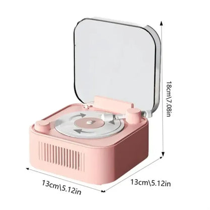 Smart Retro Turntable Vinyl Bluetooth Speaker