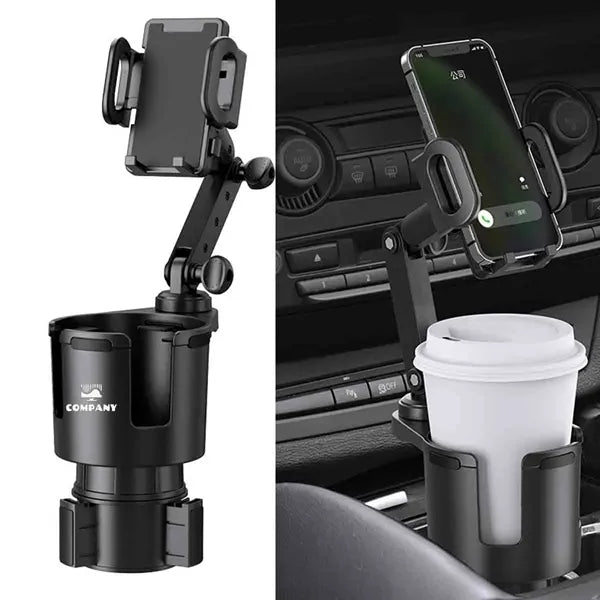 2 in 1 Adjustable Phone Holder For Car