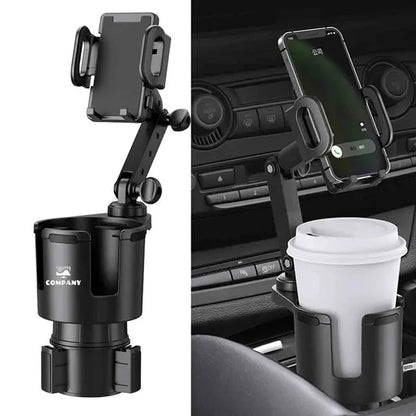 2 in 1 Adjustable Phone Holder For Car