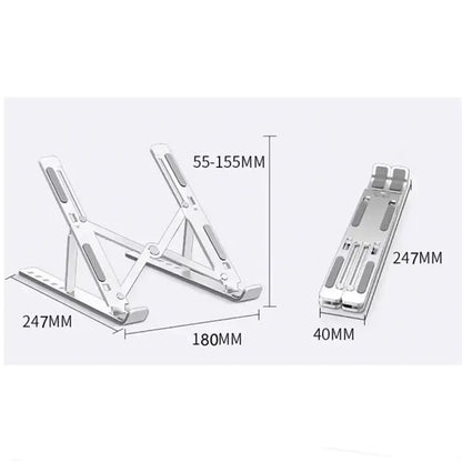 Portable  Foldable Adjustable Laptop Stand for Desk