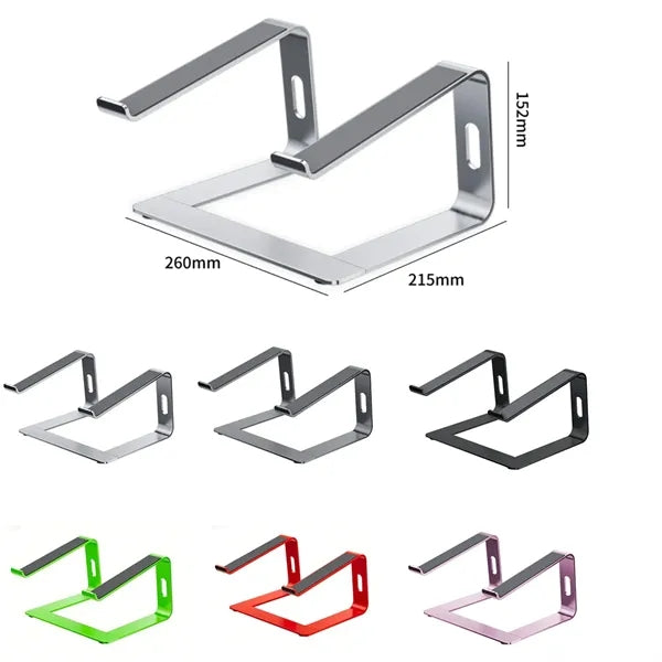 Ergonomic Aluminum Laptop Computer Riser Holder Stand