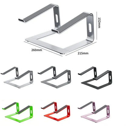 Ergonomic Aluminum Laptop Computer Riser Holder Stand