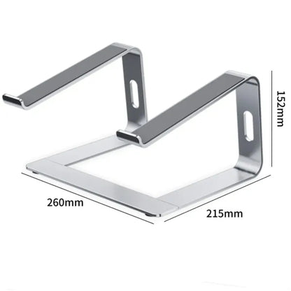 Ergonomic Aluminum Laptop Computer Riser Holder Stand