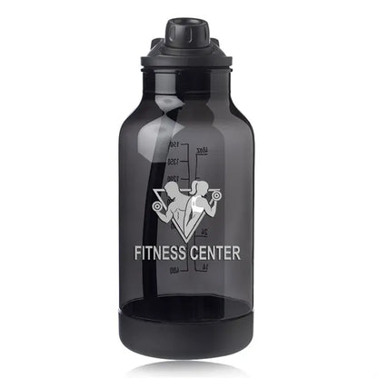 64 oz. Plastic Sports Bottle with Capacity Markings
