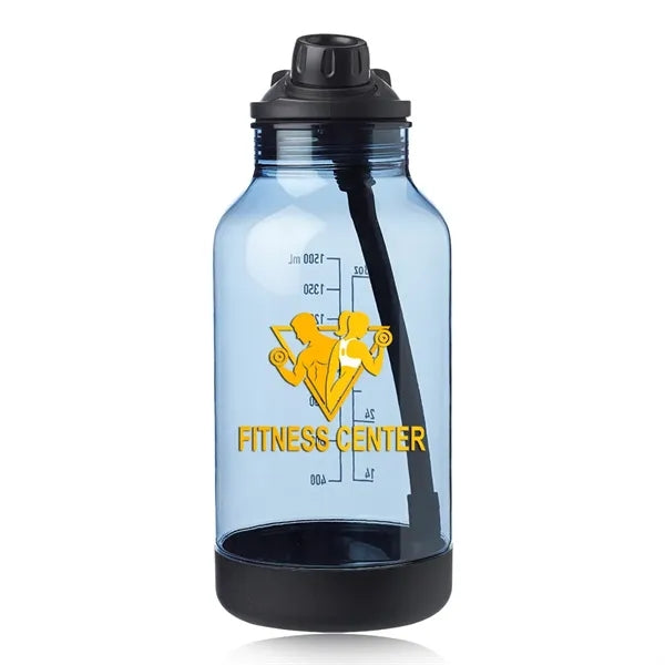 64 oz. Plastic Sports Bottle with Capacity Markings
