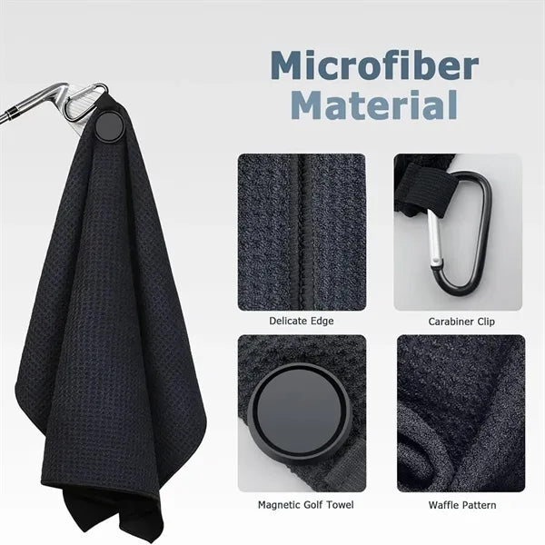 Microfiber Magnetic Golf Towel