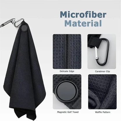 Microfiber Magnetic Golf Towel