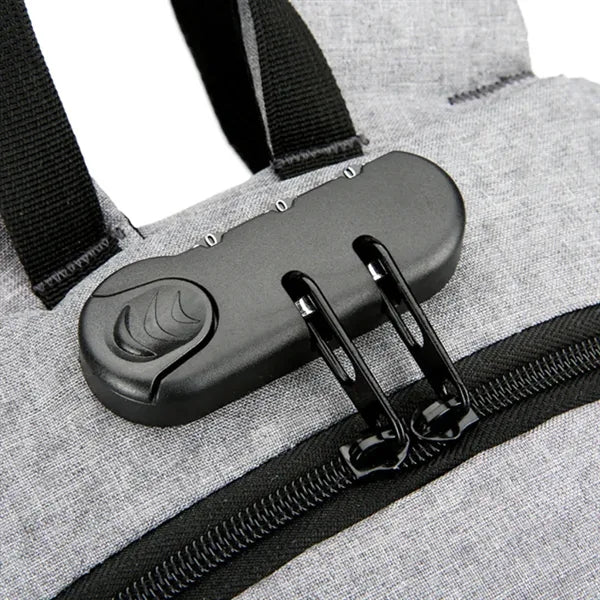 15.6 Inch Anti-Theft Laptop Backpack with USB Charging Port