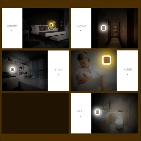 Plug-in LED Sensor Night Light