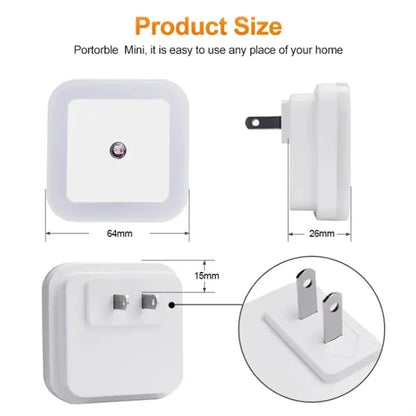 Plug-in LED Sensor Night Light