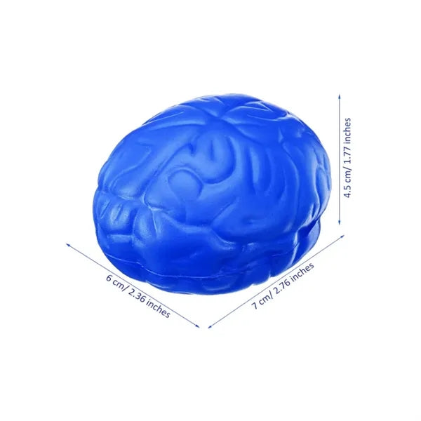 Brain-Shaped Stress Ball for Cognitive Relief