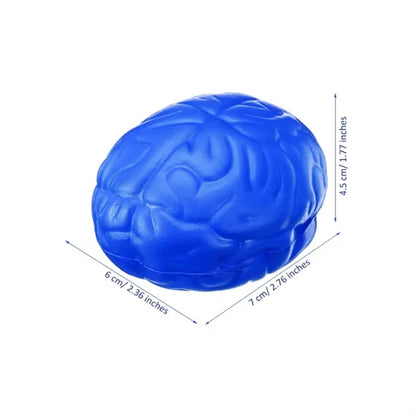 Brain-Shaped Stress Ball for Cognitive Relief