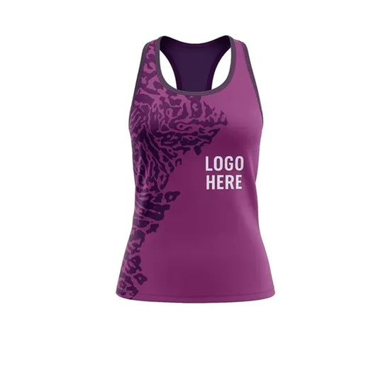 150G Lightweight Interlock Women's Racerback Tank Top
