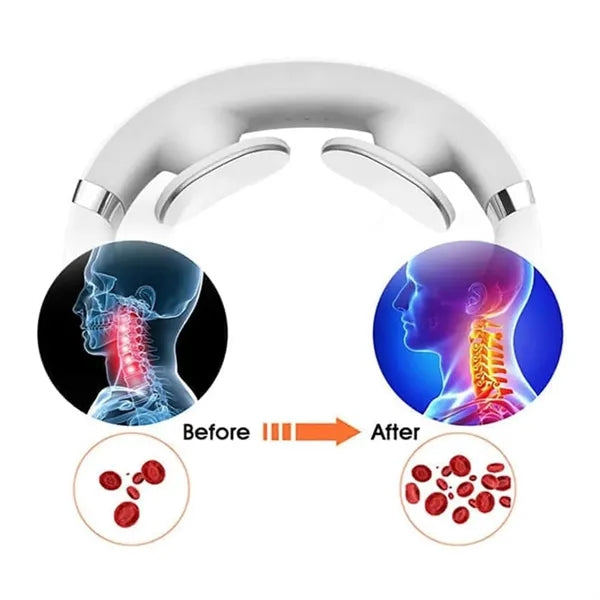 Portable Electric Neck Massager for Pain Relief
