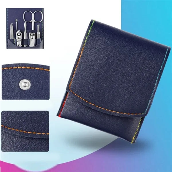 Portable Manicure Pedicure Travel Kit with Case