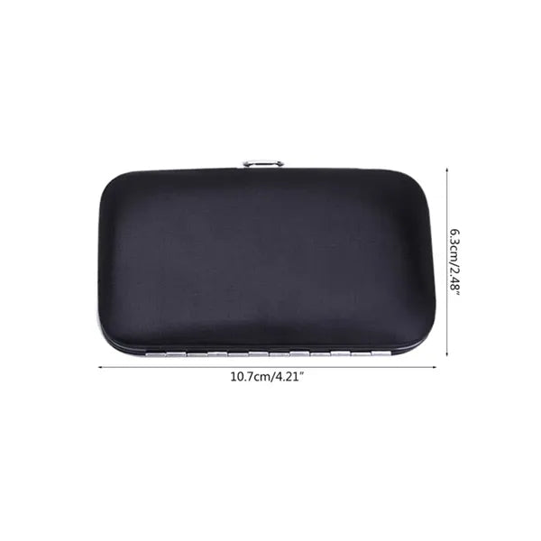 Travel Manicure & Pedicure Grooming Set with Case
