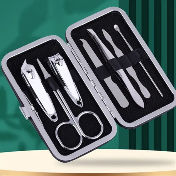 Travel Manicure & Pedicure Grooming Set with Case