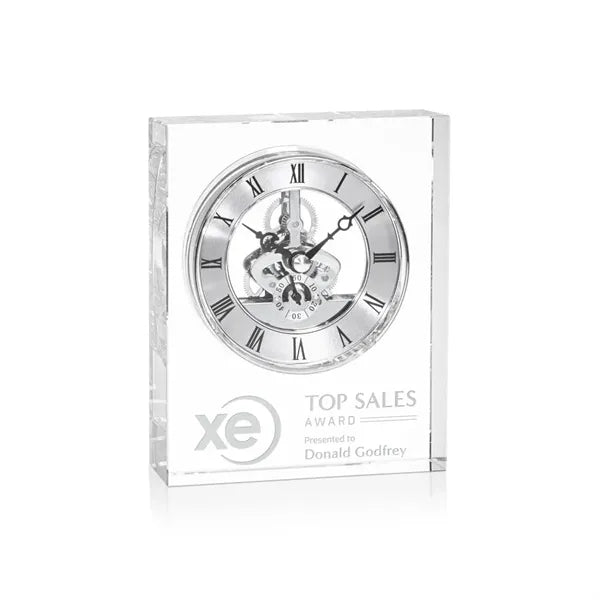 Ashland Clock - Silver Dial