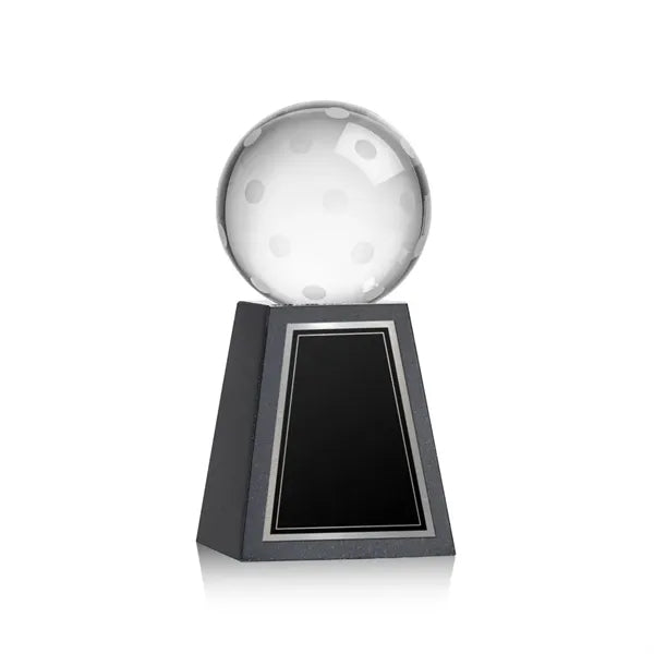 Pickleball Award on Tall Marble Base