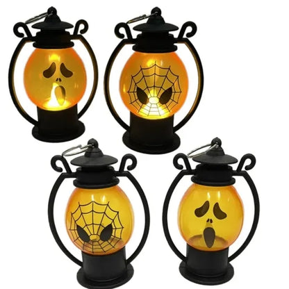 Halloween LED Portable Mini Pumpkin Lantern