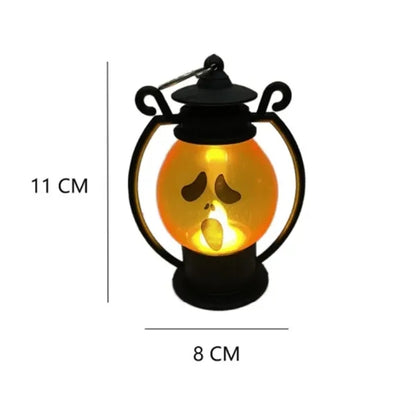 Halloween LED Portable Mini Pumpkin Lantern