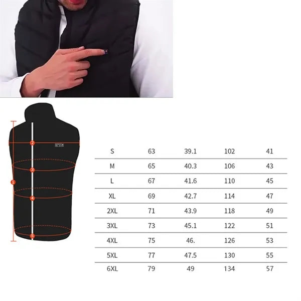Intelligent heating vest