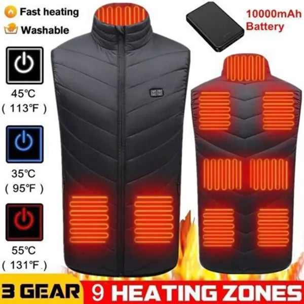 Intelligent heating vest