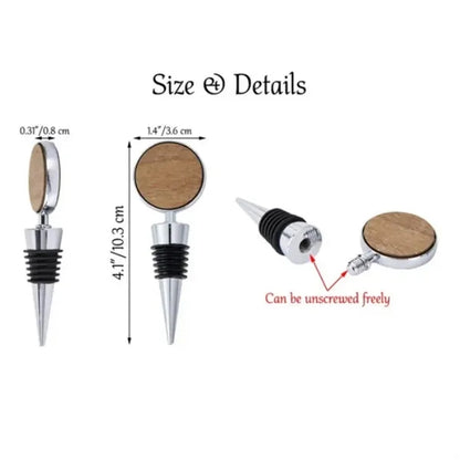Personalized Wine Bottle Stopper