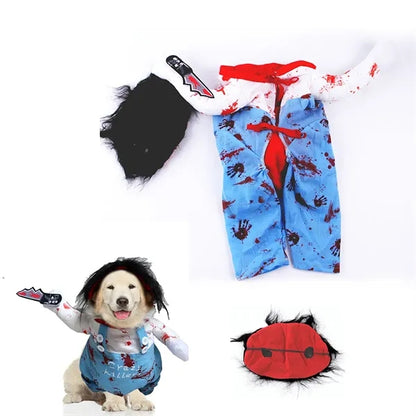 Cats and dogs' Halloween costumes
