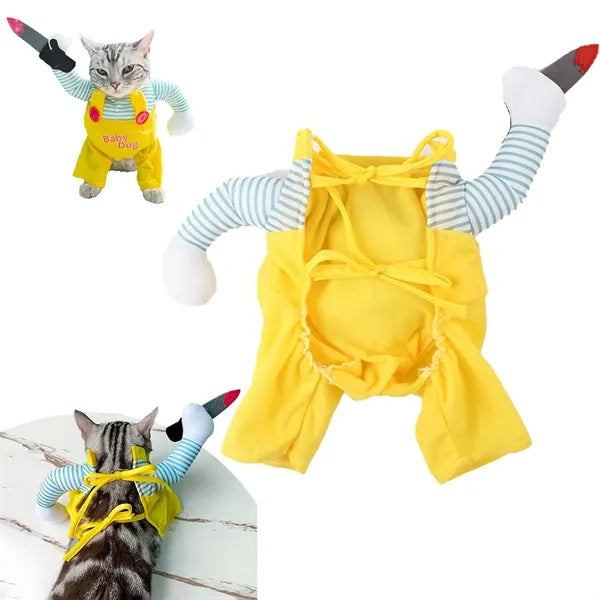 Cats and dogs' Halloween costumes