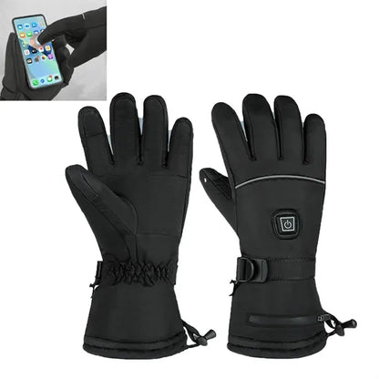 Dacron heated gloves for winter sports