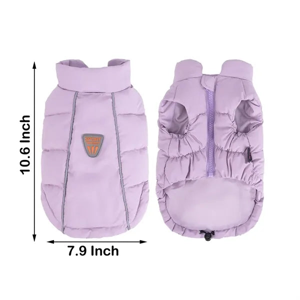 Thick, warm, sleeveless dog bread suits