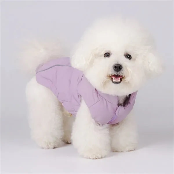 Thick, warm, sleeveless dog bread suits